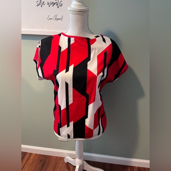 Tops - Abstract Blouse